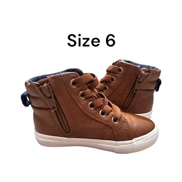 Toddler/Kids Brown Boots Size 10 or Size 6 - Picture 5 of 10